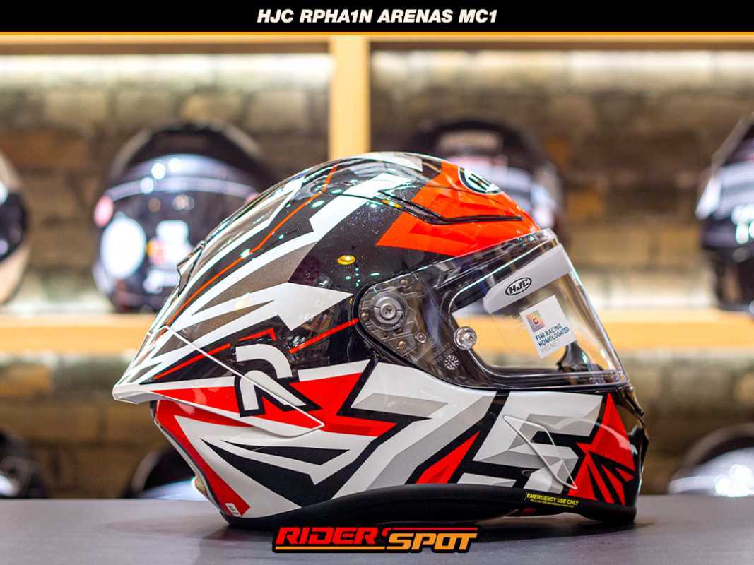 Helm HJC RPHA1N Arenas MC1 Full Face Helmet Original Touring