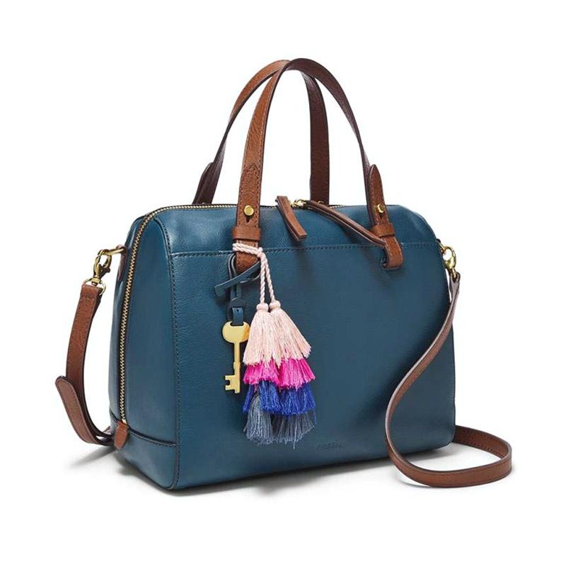 Jual Fossil Rachel Satchel Twilight Leather ZB7924497 Tas Wanita
