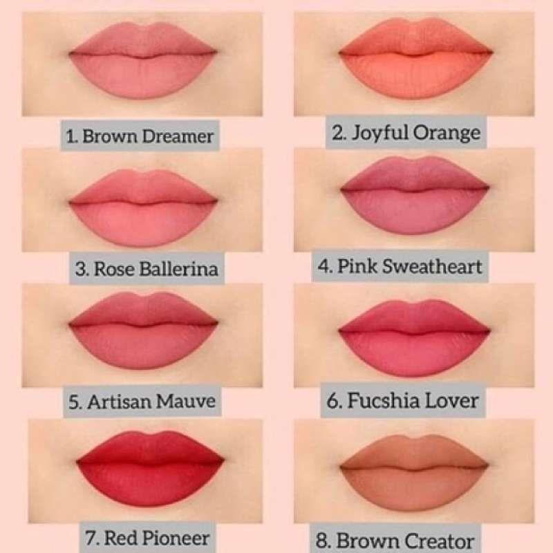 Jual Wardah Velvet Colorfit Lip Mousse Online November 2020 Blibli Com