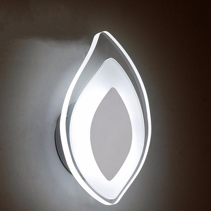 Jual Lans Creative Leaf Led Wall Light Modern Fashion Acrylic Indoor Decorative Wall Lamp Bedroom Bedside Aisle Stair Wall Light Online September 2020 Blibli Com