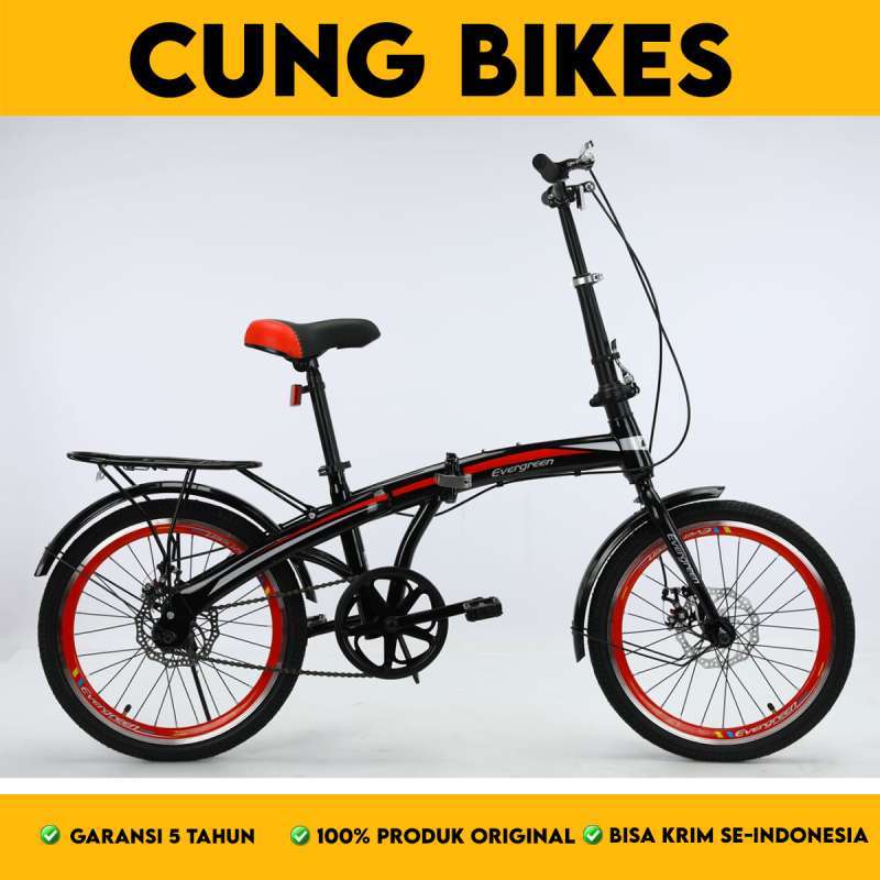 Evergreen sales folding bike