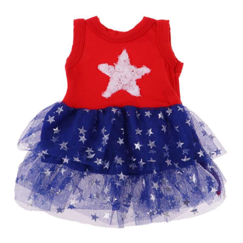 Jual Oem Girl Dolls Christmas Outfits Stars Pattern Dress For 18 Inch American Doll Online September 2020 Blibli Com