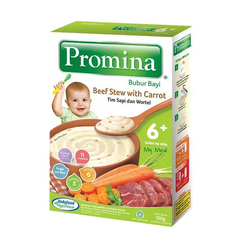 Jual Promina Bubur Bayi Beef Stew With Carrot Box Online April 2021 Blibli