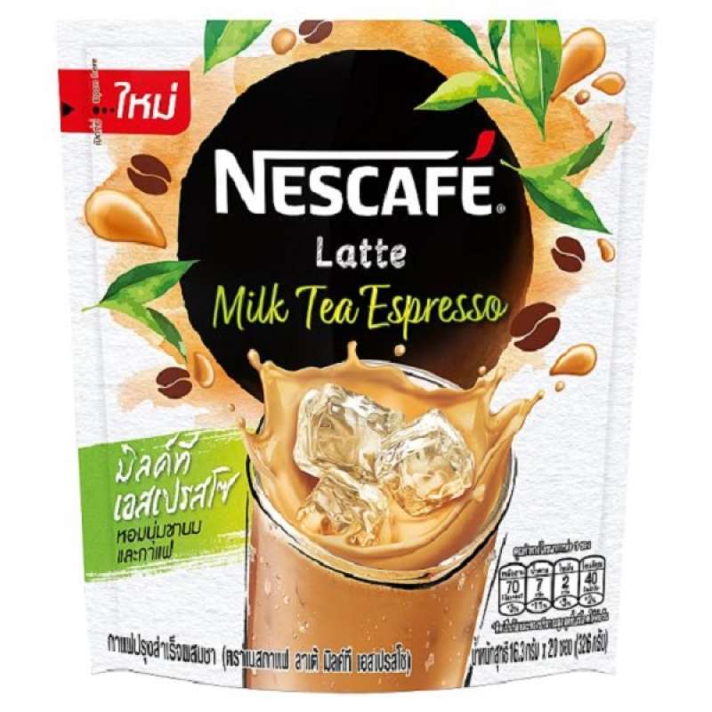 Jual Nescafe Latte Milk Tea Espresso Coffee Mix 20 Sachet Online Oktober 2020 Blibli Com