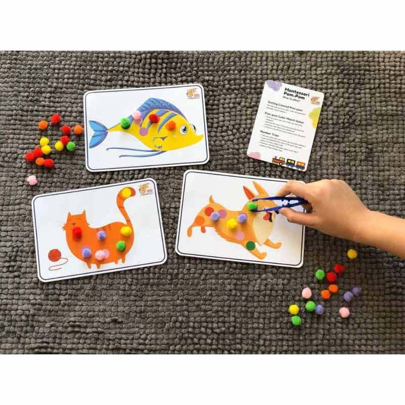 Jual Mighty Roo Box Montessori Pom Poms Paket Kegiatan Anak Pom Poms Flash Cards Tweezers Guidelines Online September 2020 Blibli Com