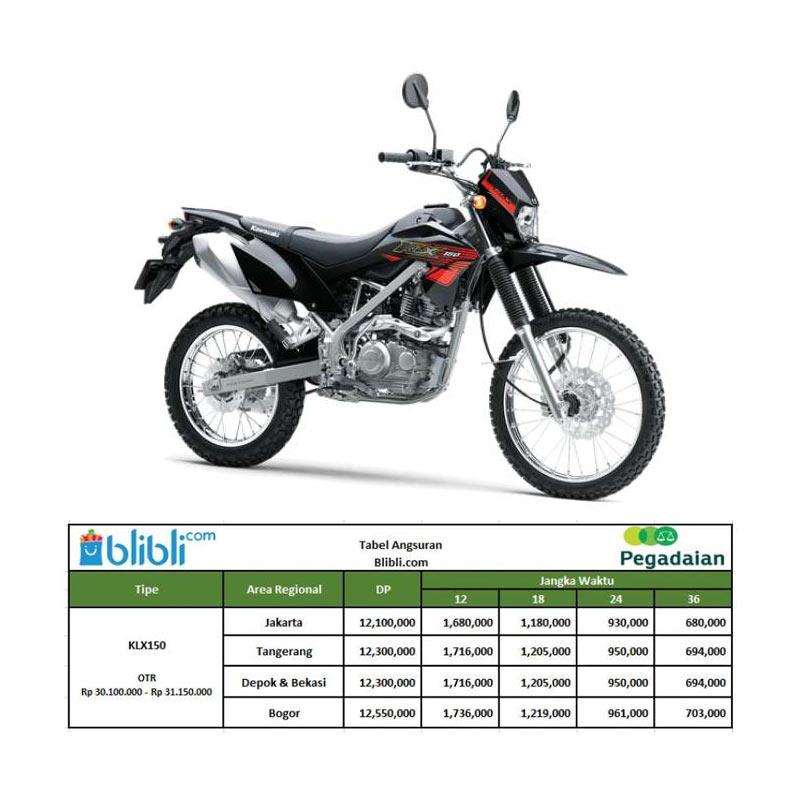 Jual Pegadaian - Kawasaki KLX 150 Sepeda Motor [OTR ...