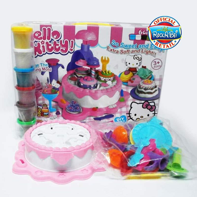 Promo Toy Studio Mainan Anak Masak masak Hello Kitty Cake Kue Play