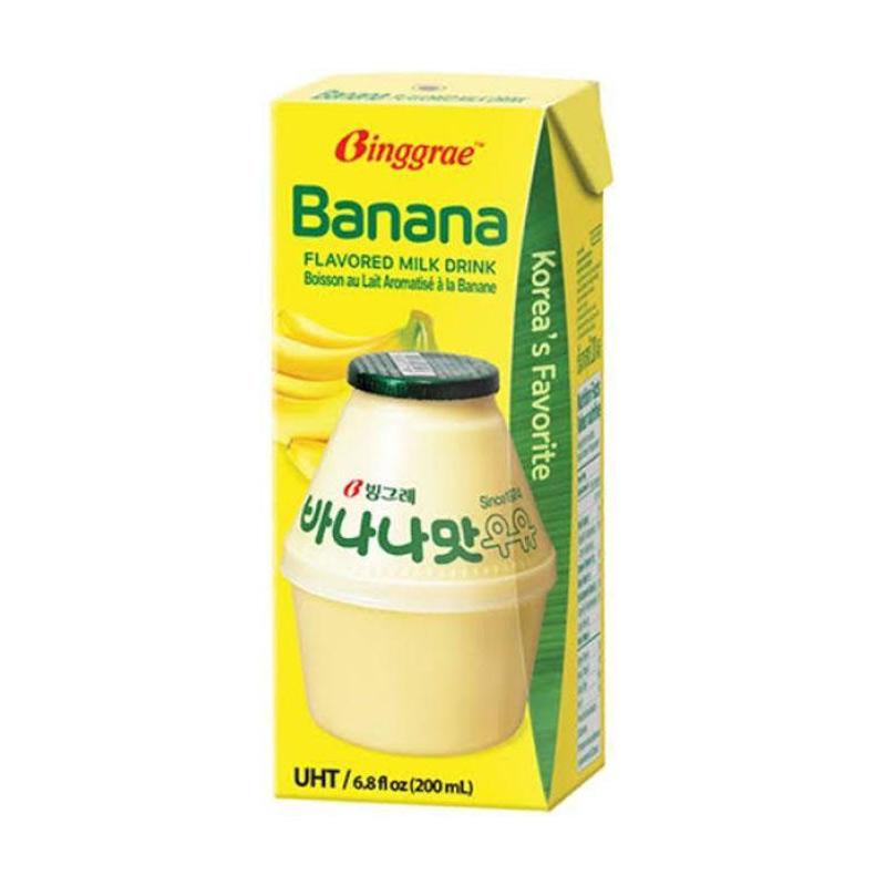 Promo Binggrae Banana Korea Favorite Milk [200 mL] di Seller Snackial -  Kota Tangerang, Banten | Blibli