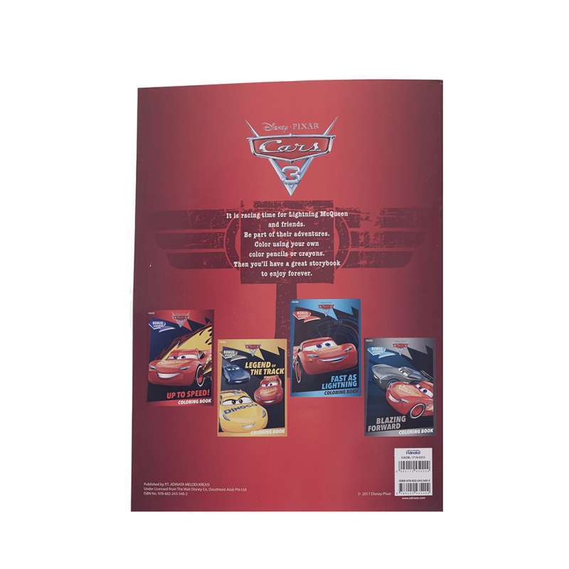 Jual Disney Cars Up To Speed L Coloring Book Buku Gambar Online September 2020 Blibli Com