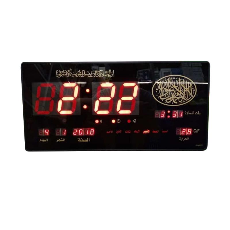 Jual Tmk Xy 4622 Y Ge New Jam Digital Dinding Led Adzan 5 7 Waktu Online Januari 2021 Blibli