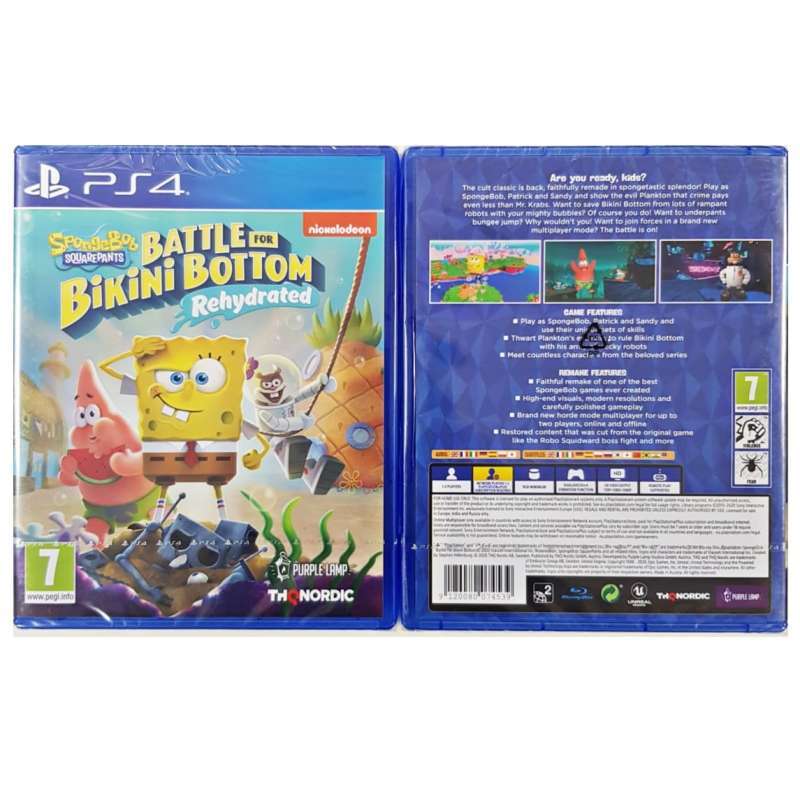 Jual SONY PS4 Spongebob Battle for Bikini Buttom Rehydrated DVD Game di  Seller Teras Game - Kota Jakarta Utara, DKI Jakarta | Blibli