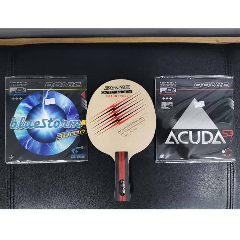 Jual Donic Bat Tenis Meja Ovtcharov Carbospeed Germany Set Murah Mei 2021 Blibli
