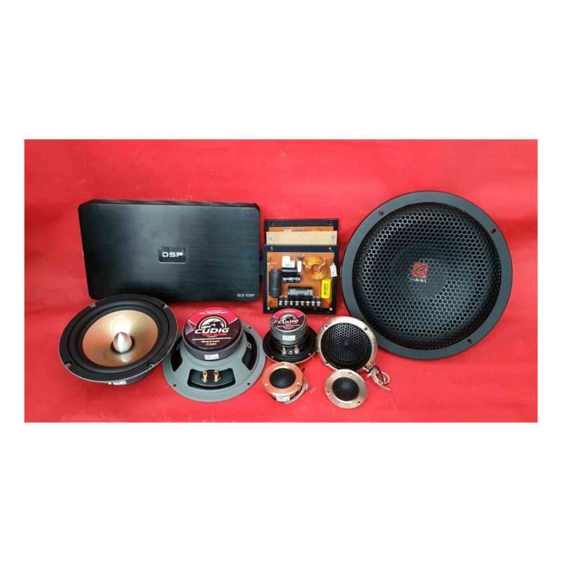 Jual Cubig Paket Audio Mobil Sq 3 Way Dsp Amplifier Subwoofer 10 Inch Fullset Online Februari 2021 Blibli