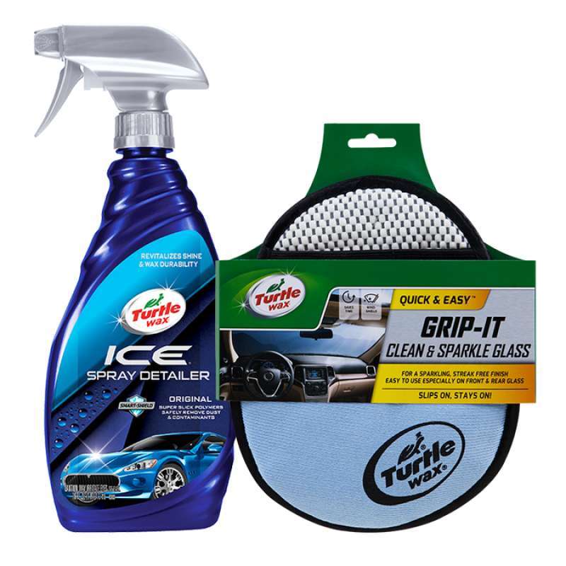 Jual Turtle Wax Bundle Ice Detailer Grip It Clean Sparkle Glass Murah Juni 2021 Blibli