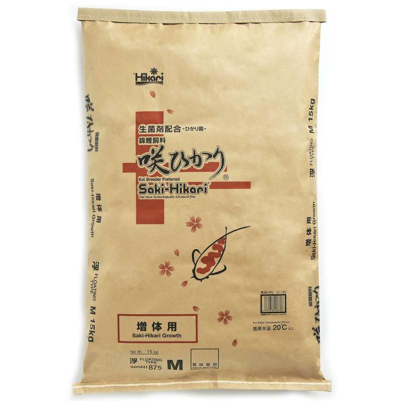 Jual Saki Hikari Growth Size M Koi Food 15 Kg Makanan Ikan Koi Online September 2020 Blibli Com