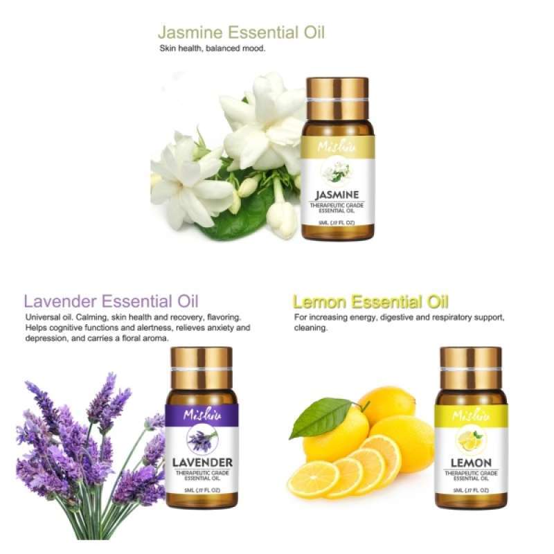 Jual 3x Massage Essential Oil Pure Essential Oils For Diffuser Humidifier Massage Aromatherapy Skin Hair Care Online September 2020 Blibli Com