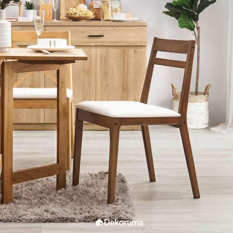 Jual Dekoruma Gozo Kursi Makan Kayu Minimalis Cafe Dining Chair Online Oktober 2020 Blibli Com
