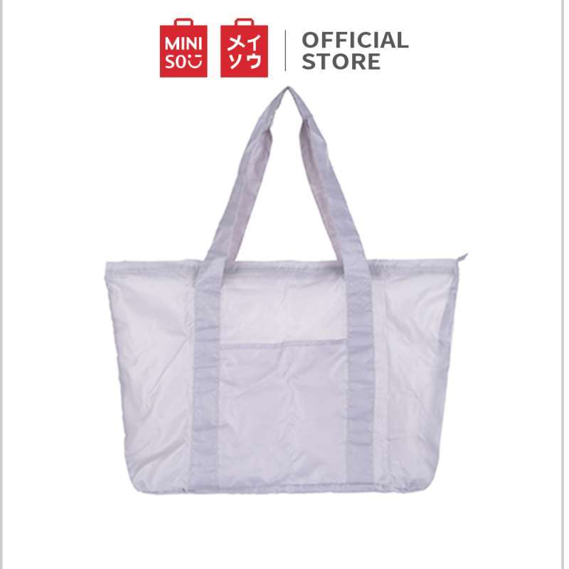 Jual Miniso Totebag Tas Tote Tas Travel Bag Lipat Ringan Olahraga