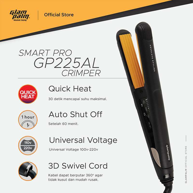 Jual Glampalm Catokan Akar Hair Crimper Gp255al Crimper Online November 2020 Blibli Com