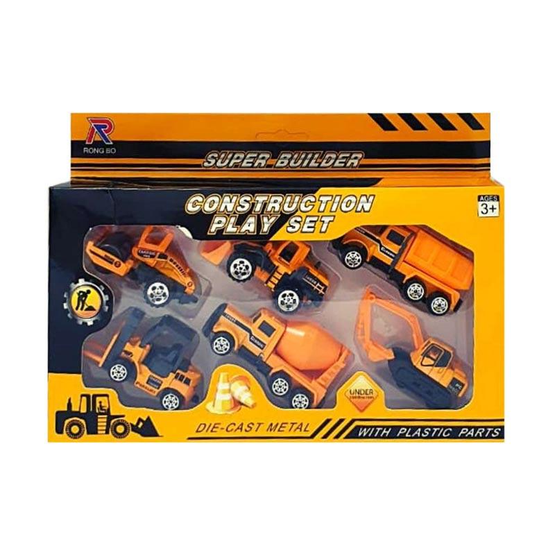 Jual Toypop Mainan Construction Playset Set Mainan Anak Laki Laki 6 Pcs Murah Mei 2021 Blibli