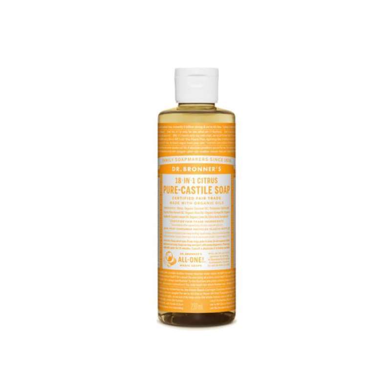 Jual Dr Bronner S Organic Citrus Pure Liquid Castile Soap 237 Ml Murah September 2020 Blibli Com