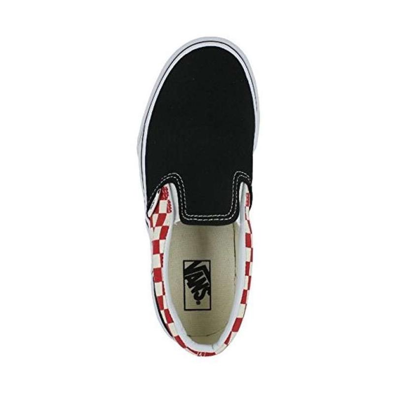 Jual Vans Kids Uy Classic Slip On Checkerboard Black Red Online November 2020 Blibli Com