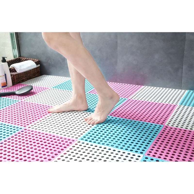 Polkadot Bathroom Non Slip Mats Bedroom Karpet Kamar Mandi 30x30cm Terbaru Agustus 2021 Harga Murah Kualitas Terjamin Blibli