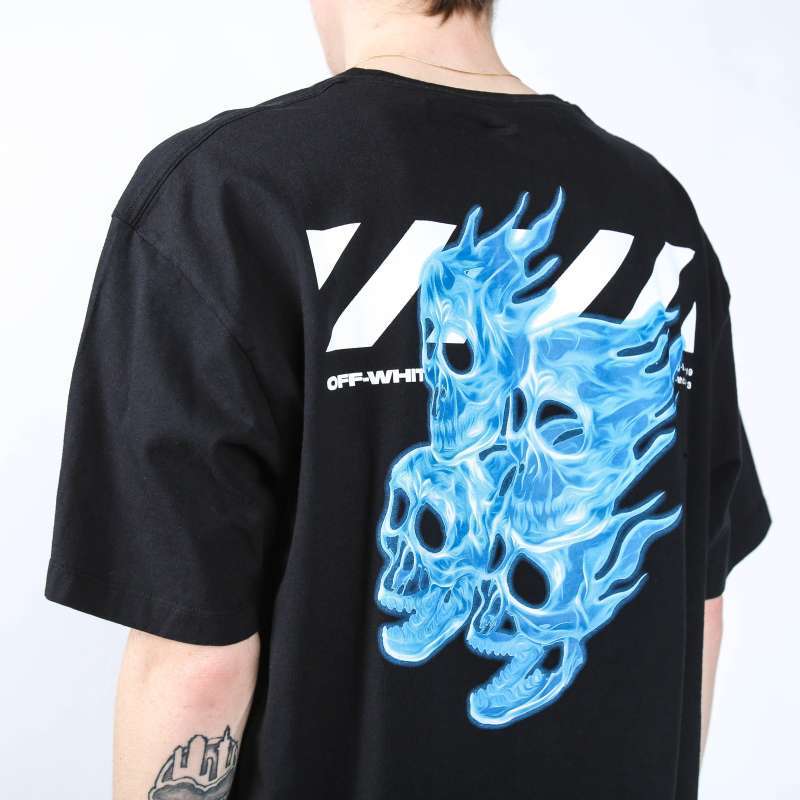Off white diag deals skulls