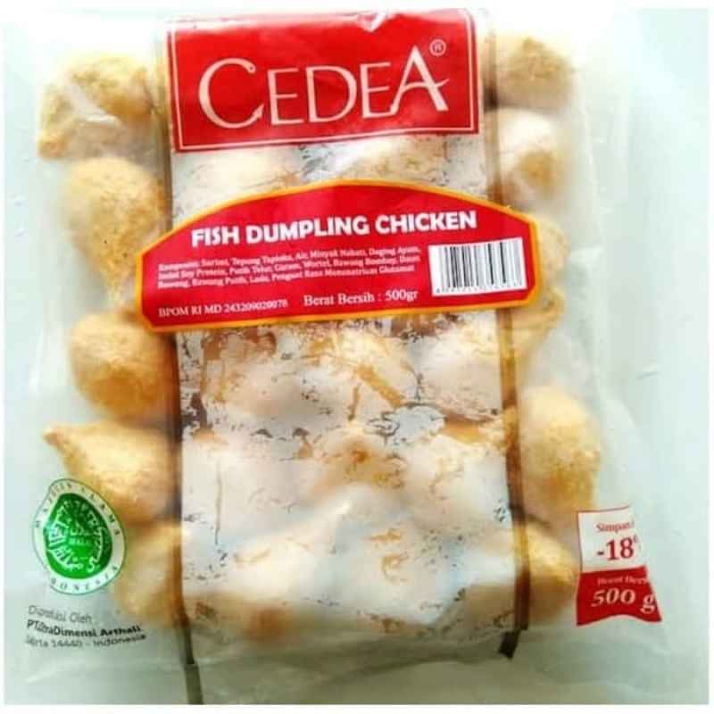 Jual Cedea Fish Dumpling Chicken Ayam 500gr Online Januari 2021 Blibli