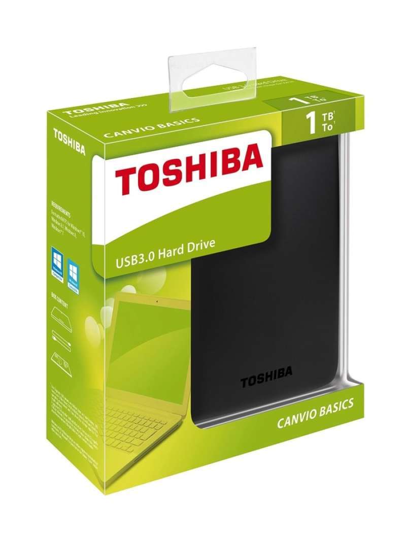 Jual Hardisk External Toshiba Canvio Basic 1tb 2 5 Usb3 0 Harddisk Hdd Online November 2020 Blibli Com