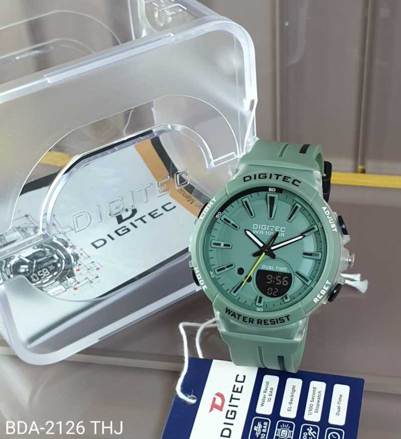 Jual Digitec Dg 2126 Jam Tangan Wanita Dual Time Original Rubber Strap Online Agustus 2020 Blibli Com