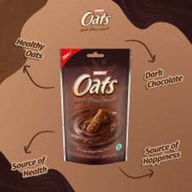 Jual Mony Oats Dark Choco Flavour Isi 10 Pcs 100gr Cereal Sereal Oatmeal Snacks Biscuit Biscuit Online Oktober 2020 Blibli Com
