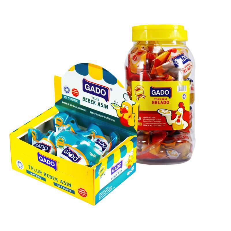 Jual Paket Telur Gado Bebek Asin Dan Telur Balado Online September 2020 Blibli Com