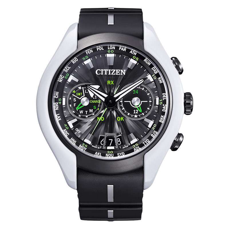Jual Citizen CC1064-01E Eco-Drive Satellite Wave Air Black Dial Dual Tone  Rubber Strap [ Machtwatch ] di Seller Machtwatch - Kota Jakarta Barat, DKI  Jakarta | Blibli
