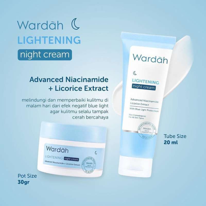 wardah night moisturizer