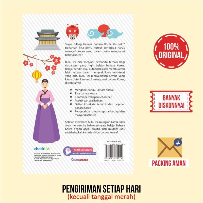 Jual Praktis Mudah Kuasai Bahasa Korea Online September 2020 Blibli Com
