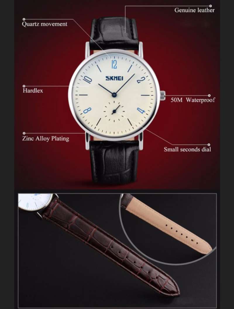 Jual couple JAM TANGAN SKMEI 9120 Couple Pria Wanita SK1MEI