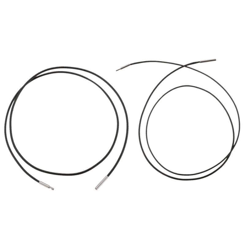 Jual 2pcs Black Leather Cord Necklace 