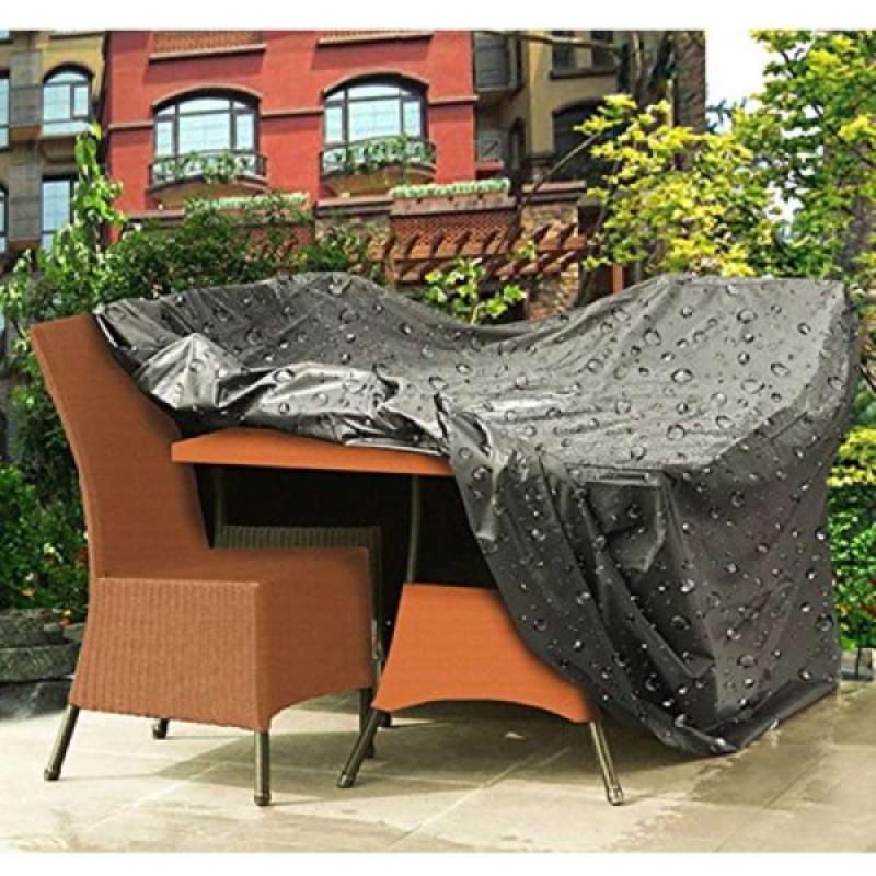 Jual Garden Large Round Outdoor Table Furniture Cover Patio Slipcover Bench Cover Online September 2020 Blibli Com