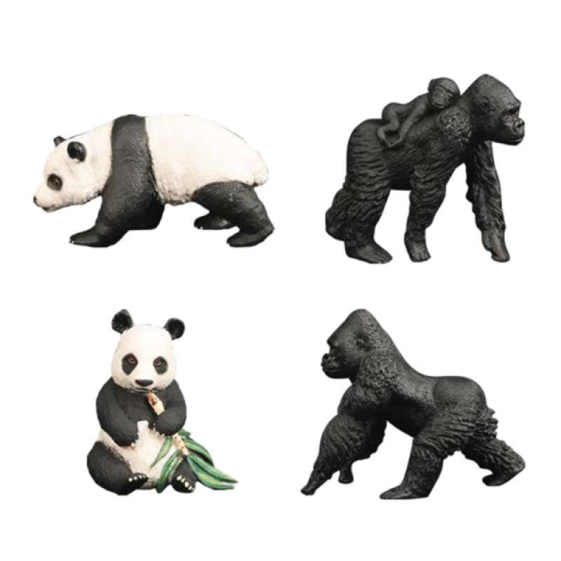 panda plastic toy