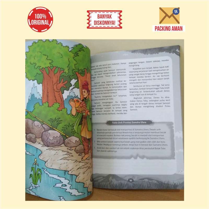 Jual Buku Dongeng Cerita Rakyat Pilihan 34 Provinsi Di Nusantara Bergambar Full Color Murah Mei 2021 Blibli