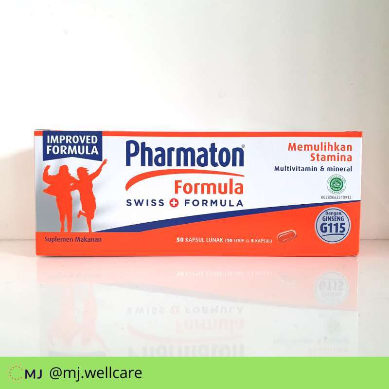 Jual Pharmaton Formula Box 50 Kapsul Terbaru Juni 2021 Blibli