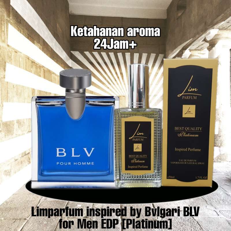 Jual Limparfum Inspired By Bvlgari Blv Man Parfum Pria Platinum Tahan Lama 50ml Online November 2020 Blibli Com
