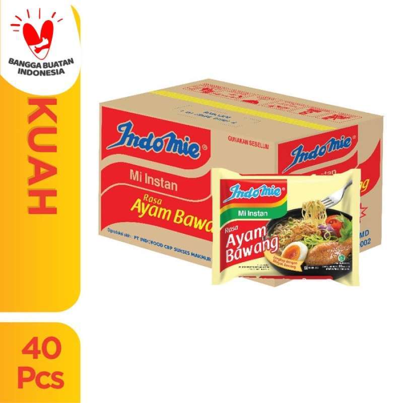 Jual Indomie Kuah Rasa Ayam Bawang Dus Karton Isi 40 Pcs Online Januari 2021 Blibli