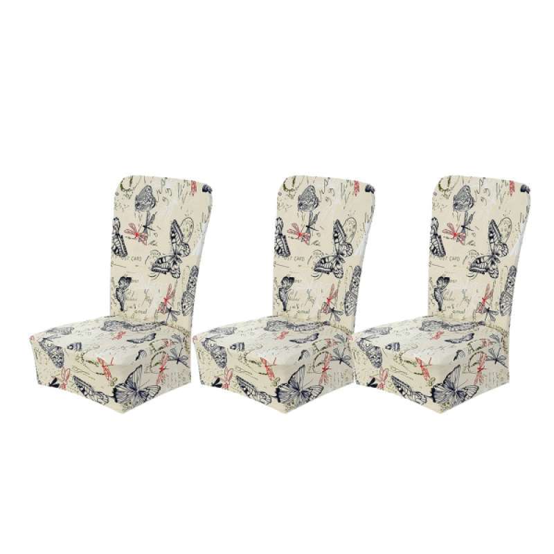 3pcs Dining Chair Seat Covers Stretch Spandex Dining Chairs Seat Cover Removable Washable For Kitchen Dining Room High Chairs Terbaru Agustus 2021 Harga Murah Kualitas Terjamin Blibli