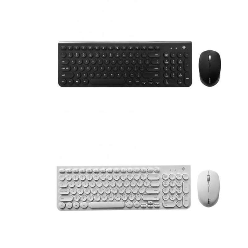 Jual Wireless Keyboard Mouse Set Gaming Combo Bundle For Computer Laptop Online November 2020 Blibli Com