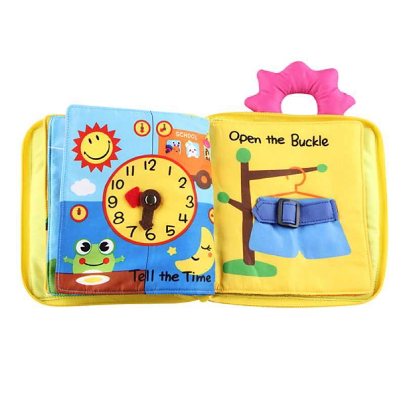 Jual Soft Baby Cloth Book 3d Activity Books For Toddlers Preschool Education Toys Online Oktober 2020 Blibli Com