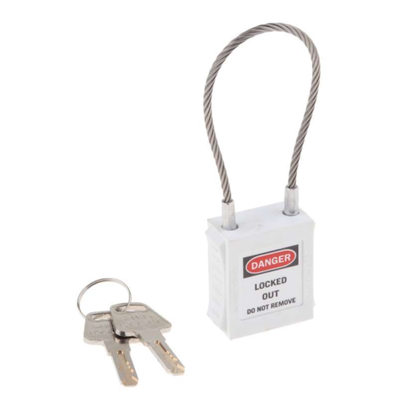 Jual Stainless Steel Pvc Curved Safety Mooring Rope Lockout Padlock Online November 2020 Blibli