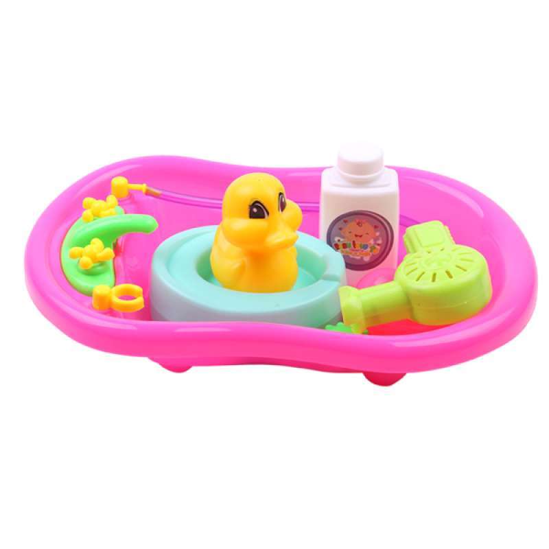 Jual Baby Pretend Play Game Bathtub Fun Bath Puzzle Developmental Water Toys Gift Online April 2021 Blibli