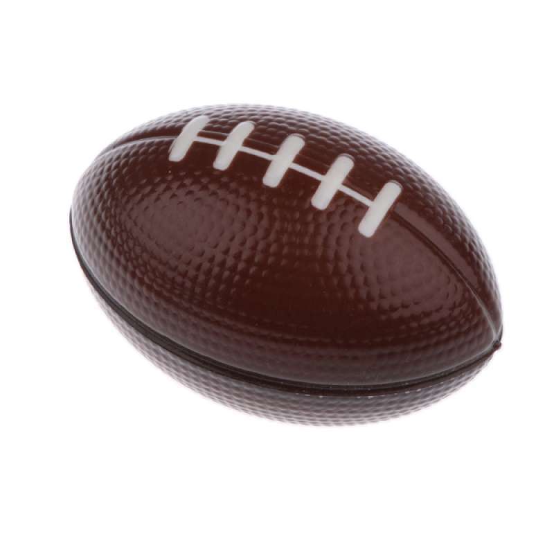 12 PCS PU Bouncy Antique Lace-up Rugby Ball Squeezing/Sports Game Toy 9cm 